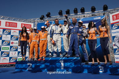 POWERBOATP1 - PODIUM AND CELEBRATION - VIGO 