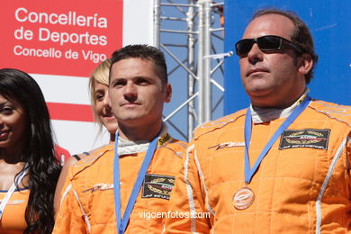 POWERBOATP1 - PODIUM AND CELEBRATION - VIGO 