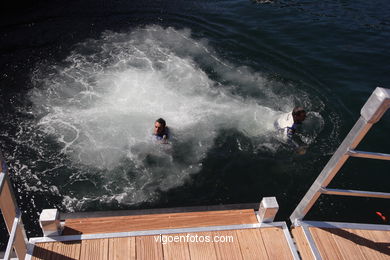 POWERBOATP1 - PODIUM AND CELEBRATION - VIGO 