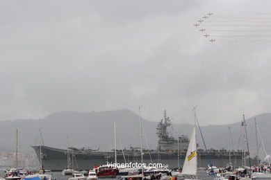 EXHIBICIÓN AÉREA EN LA VOLVO OCEAN RACE