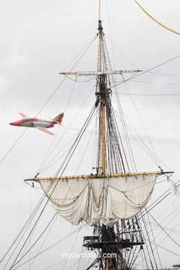 EXHIBICIÓN AÉREA EN LA VOLVO OCEAN RACE