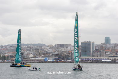 VOLVO OCEAN RACE EN LA RÍA DE VIGO