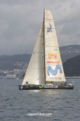VOLVO OCEAN RACE EN LA RÍA DE VIGO