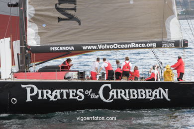 VOLVO OCEAN RACE EN LA RÍA DE VIGO