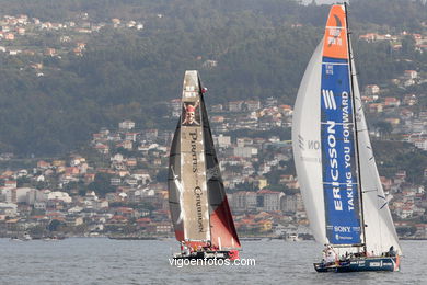 VOLVO OCEAN RACE EN LA RÍA DE VIGO