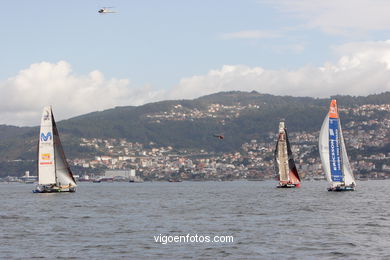 VOLVO OCEAN RACE EN LA RÍA DE VIGO