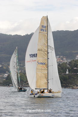 VOLVO OCEAN RACE EN LA RÍA DE VIGO