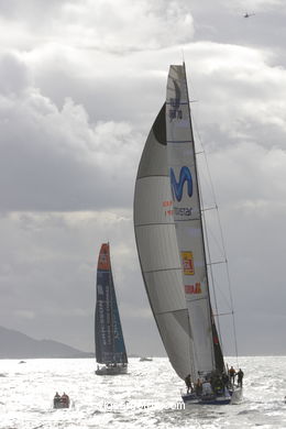 VOLVO OCEAN RACE EN LA RÍA DE VIGO