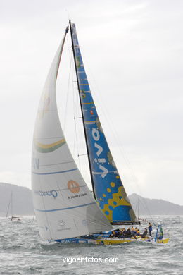 VOLVO OCEAN RACE EM RIA-A DE VIGO