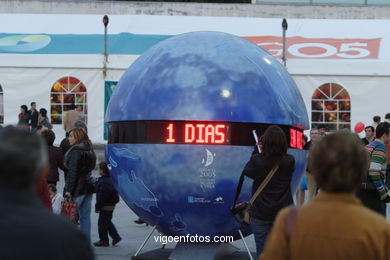 COUNTDOWN CLOCK - VOLVO OCEAN RACE - VIGO - SPAIN