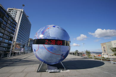 RELOJ CUENTA ATRÁS DE LA VOLVO OCEAN RACE DE VIGO