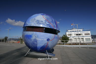 RELÓGIO CONTA ATRÁS DA VOLVO OCEAN RACE DE VIGO