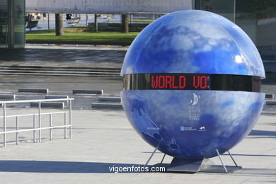 RELOJ CUENTA ATRÁS DE LA VOLVO OCEAN RACE DE VIGO