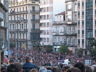 TERRORIST ATTACKS OF MADRID 11M DEMONSTRATION