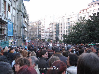 MANIFESTACIÓN POR LOS ATENTADOS TERRORISTAS DE MADRID 11M