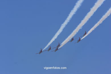 AGUILA TEAM. AIRSHOW 2006. VIGO (SPAIN)