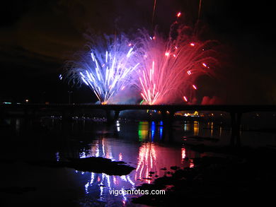 FOGOS ARTIFICIAIS E FEIRA DE BOUZAS - FESTAS DE BOUZAS 2004