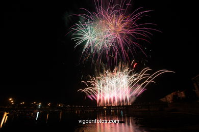 FIESTAS DE BOUZAS - FUEGOS ARTIFICIALES Y FERIA DE BOUZAS - FIESTAS DE BOUZAS 2008