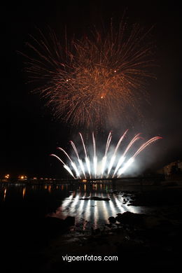 FIESTAS DE BOUZAS - FUEGOS ARTIFICIALES Y FERIA DE BOUZAS - FIESTAS DE BOUZAS 2008