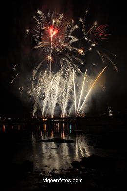 FIESTAS DE BOUZAS - FUEGOS ARTIFICIALES Y FERIA DE BOUZAS - FIESTAS DE BOUZAS 2008