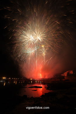 FIESTAS DE BOUZAS - FUEGOS ARTIFICIALES Y FERIA DE BOUZAS - FIESTAS DE BOUZAS 2008