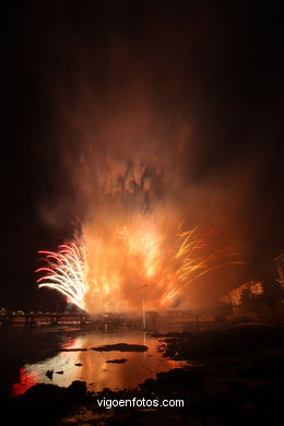 FIESTAS DE BOUZAS - FUEGOS ARTIFICIALES Y FERIA DE BOUZAS - FIESTAS DE BOUZAS 2008