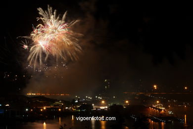 FIESTAS DE VIGO. BOUZAS 2009 - FUEGOS ARTIFICIALES Y FERIA DE BOUZAS - FIESTAS DE BOUZAS 2009