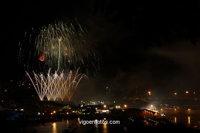 FESTAS DE VIGO. BOUZAS 2009 - FOGOS ARTIFICIAIS E FEIRA DE BOUZAS - FESTAS DE BOUZAS 2009