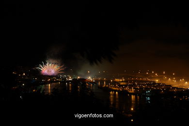 FESTAS DE VIGO. BOUZAS 2009 - FOGOS ARTIFICIAIS E FEIRA DE BOUZAS - FESTAS DE BOUZAS 2009