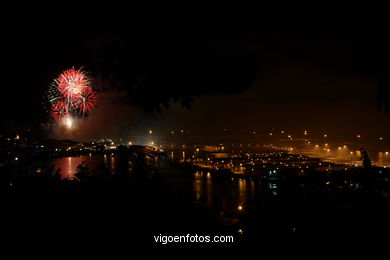 FESTAS DE VIGO. BOUZAS 2009 - FOGOS ARTIFICIAIS E FEIRA DE BOUZAS - FESTAS DE BOUZAS 2009