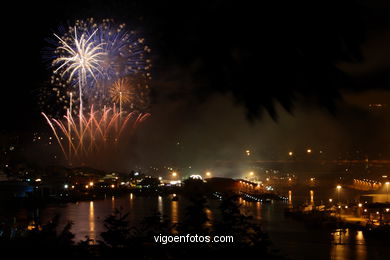 FIESTAS DE VIGO. BOUZAS 2009 - FUEGOS ARTIFICIALES Y FERIA DE BOUZAS - FIESTAS DE BOUZAS 2009