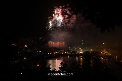 FESTAS DE VIGO. BOUZAS 2009 - FOGOS ARTIFICIAIS E FEIRA DE BOUZAS - FESTAS DE BOUZAS 2009