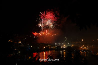 FIESTAS DE VIGO. BOUZAS 2009 - FUEGOS ARTIFICIALES Y FERIA DE BOUZAS - FIESTAS DE BOUZAS 2009