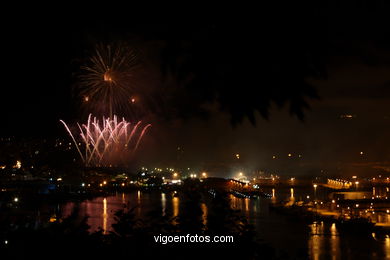 FESTAS DE VIGO. BOUZAS 2009 - FOGOS ARTIFICIAIS E FEIRA DE BOUZAS - FESTAS DE BOUZAS 2009