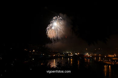 FESTAS DE VIGO. BOUZAS 2009 - FOGOS ARTIFICIAIS E FEIRA DE BOUZAS - FESTAS DE BOUZAS 2009