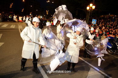 REYES MAGOS. CABALGATA DE VIGO 2009