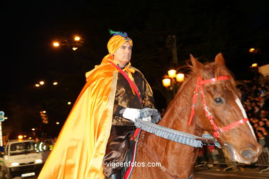 REYES MAGOS. CABALGATA DE VIGO 2009