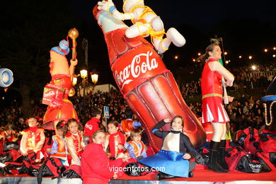REYES MAGOS. CABALGATA DE VIGO 2009