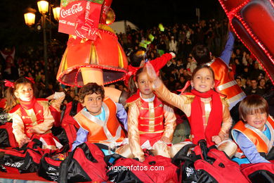 REYES MAGOS. CABALGATA DE VIGO 2009