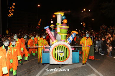 REYES MAGOS. CABALGATA DE VIGO 2009