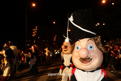 REYES MAGOS. CABALGATA DE VIGO 2009