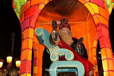 REYES MAGOS. CABALGATA DE VIGO 2009