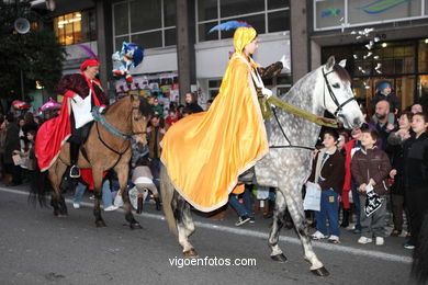 REIS MAGOS. CABALGATA DE VIGO 2013