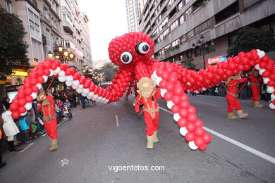 REYES MAGOS. CABALGATA DE VIGO 2013