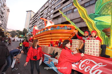 REYES MAGOS. CABALGATA DE VIGO 2013