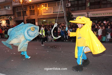 REYES MAGOS. CABALGATA DE VIGO 2013