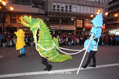 REYES MAGOS. CABALGATA DE VIGO 2013