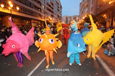 REYES MAGOS. CABALGATA DE VIGO 2013