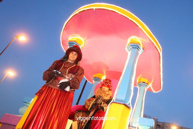 REYES MAGOS. CABALGATA DE VIGO 2013