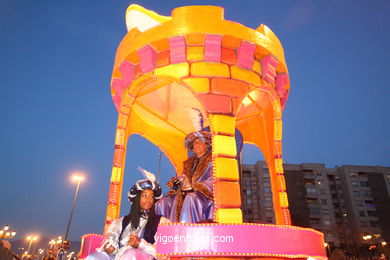 REYES MAGOS. CABALGATA DE VIGO 2013